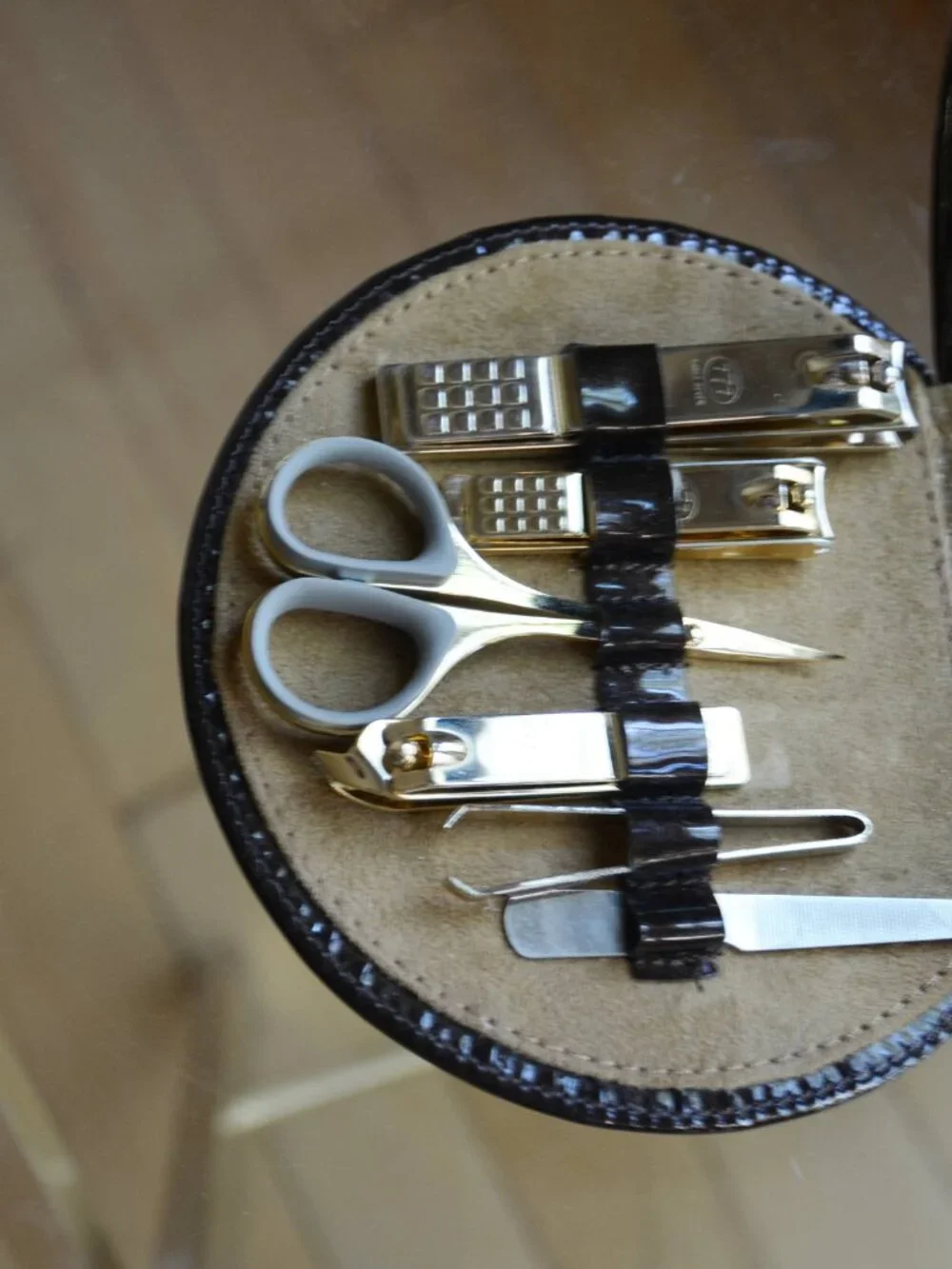 777 Three Seven Travel Manicure Grooming nail clippers Kit